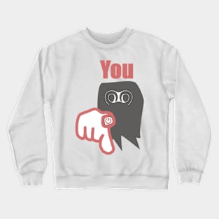 Hey You,  turn on ... Crewneck Sweatshirt